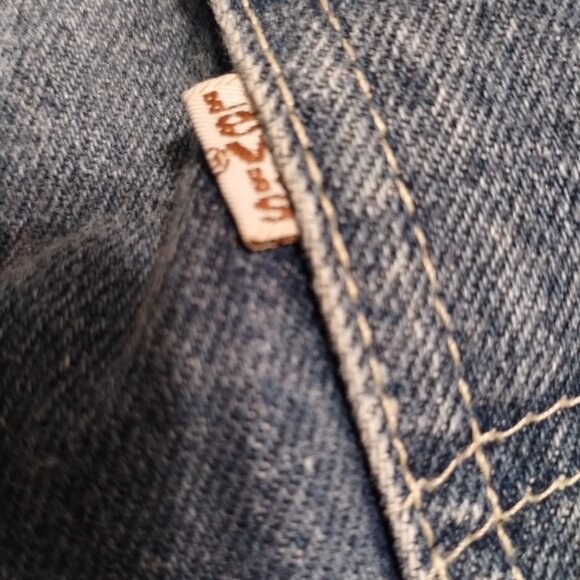 VTG Levi’s Jeans Women JUNIORS 13 STRAIGHT Leg USA 1984 525??? 28X31 WHITE TAB - Picture 8 of 13